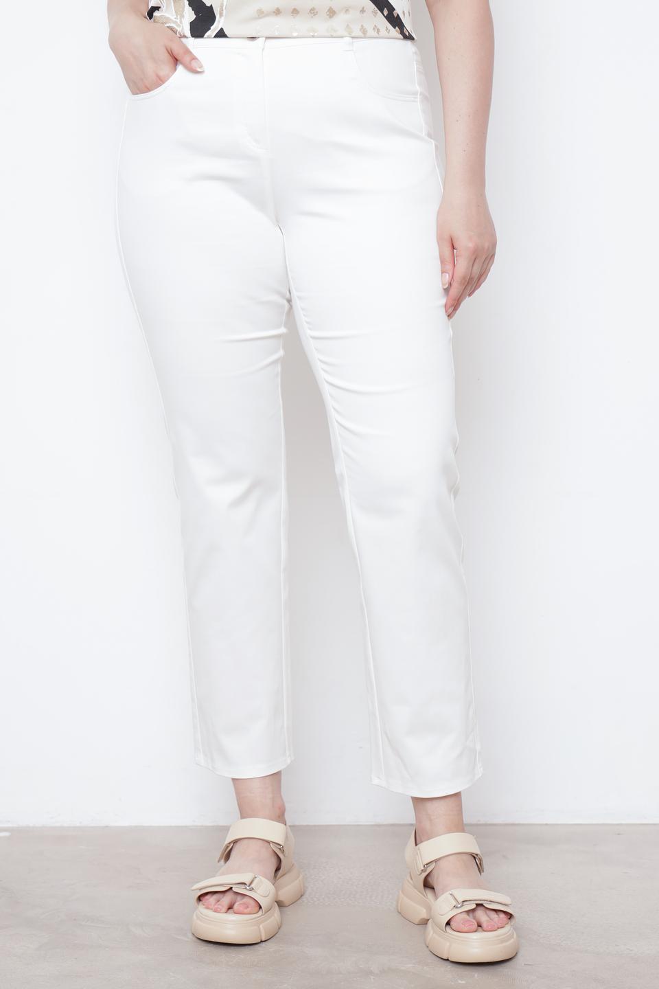 Брюки Frank Walder прямые белые