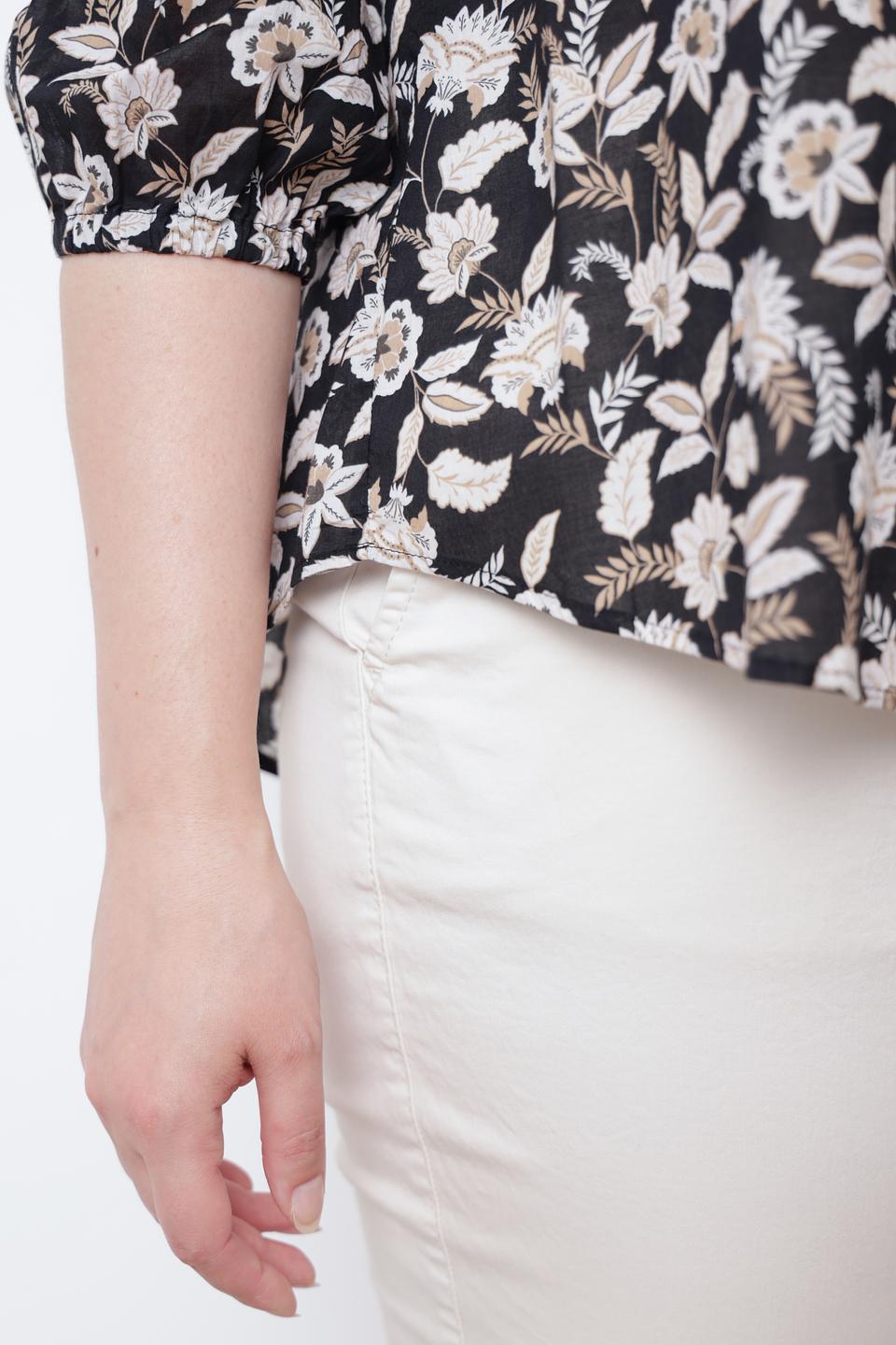 Блуза Taifun с цветочным принтом