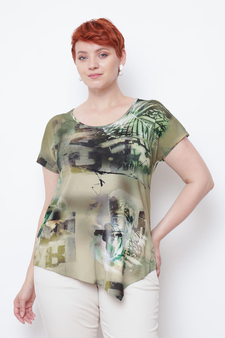 Блуза Doris Streich с принтом