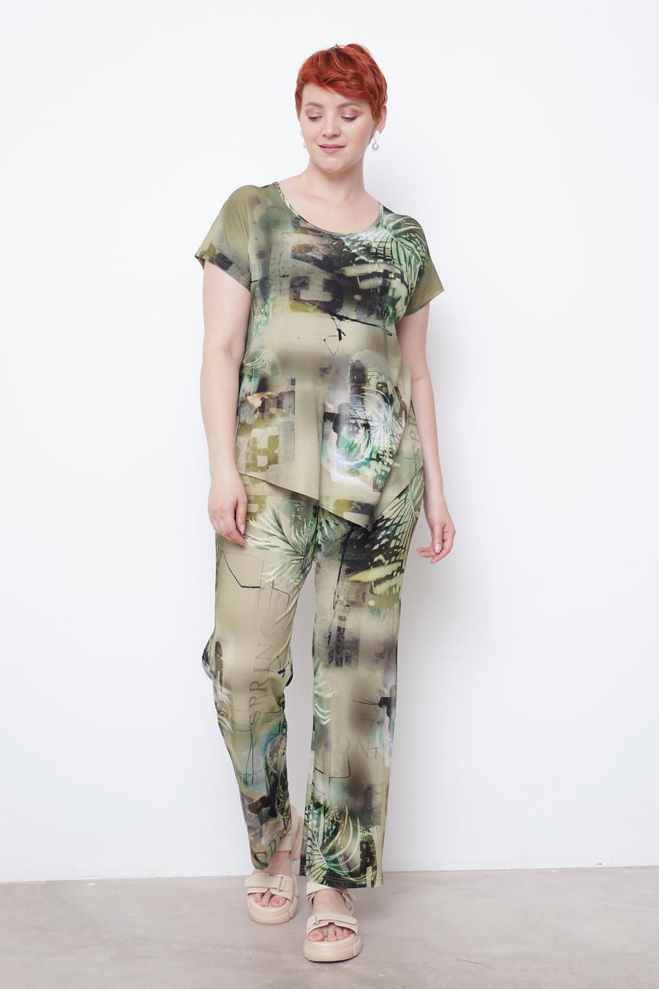 Блуза Doris Streich с принтом