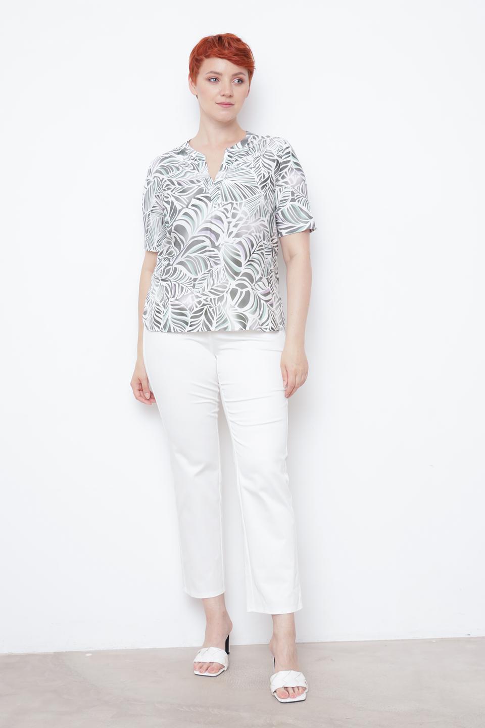 Блуза Frank Walder с принтом