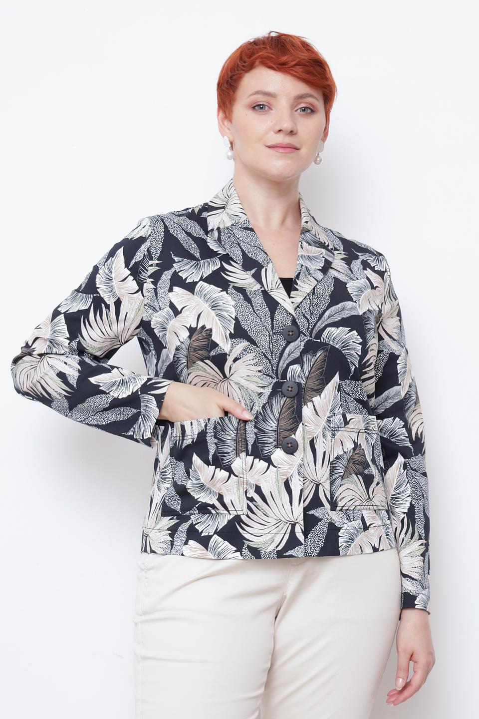 Жакет Frank Walder с принтом