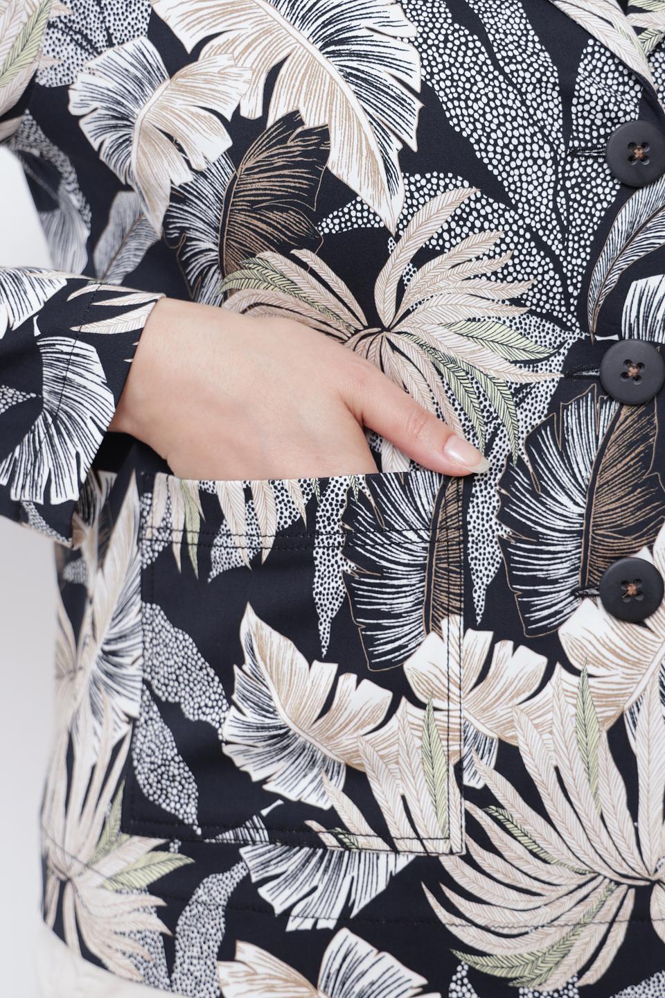 Жакет Frank Walder с принтом