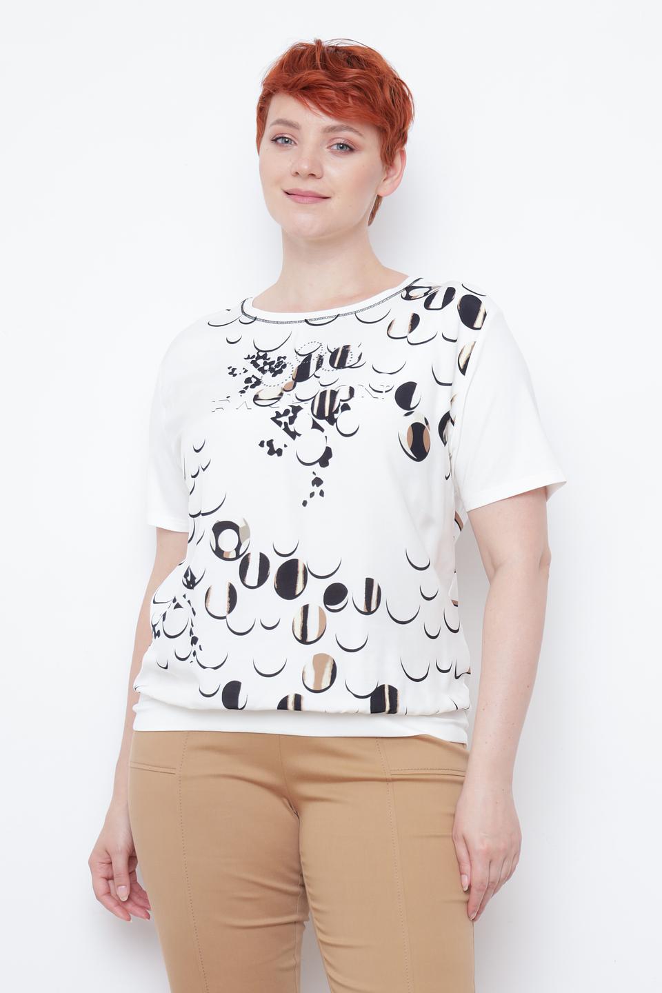 Блуза Frank Walder с принтом