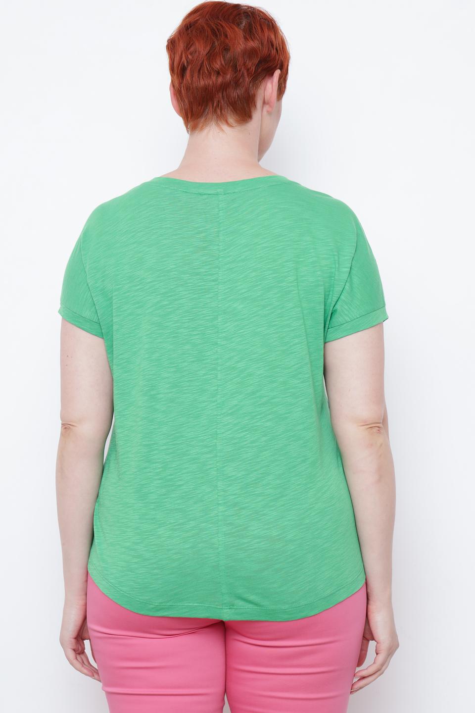 Футболка Thomas Rabe с принтом зелёная