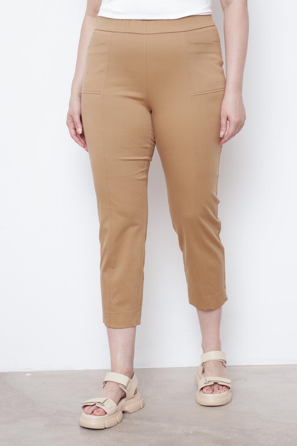 Брюки кюлоты Frank Walder бежевые