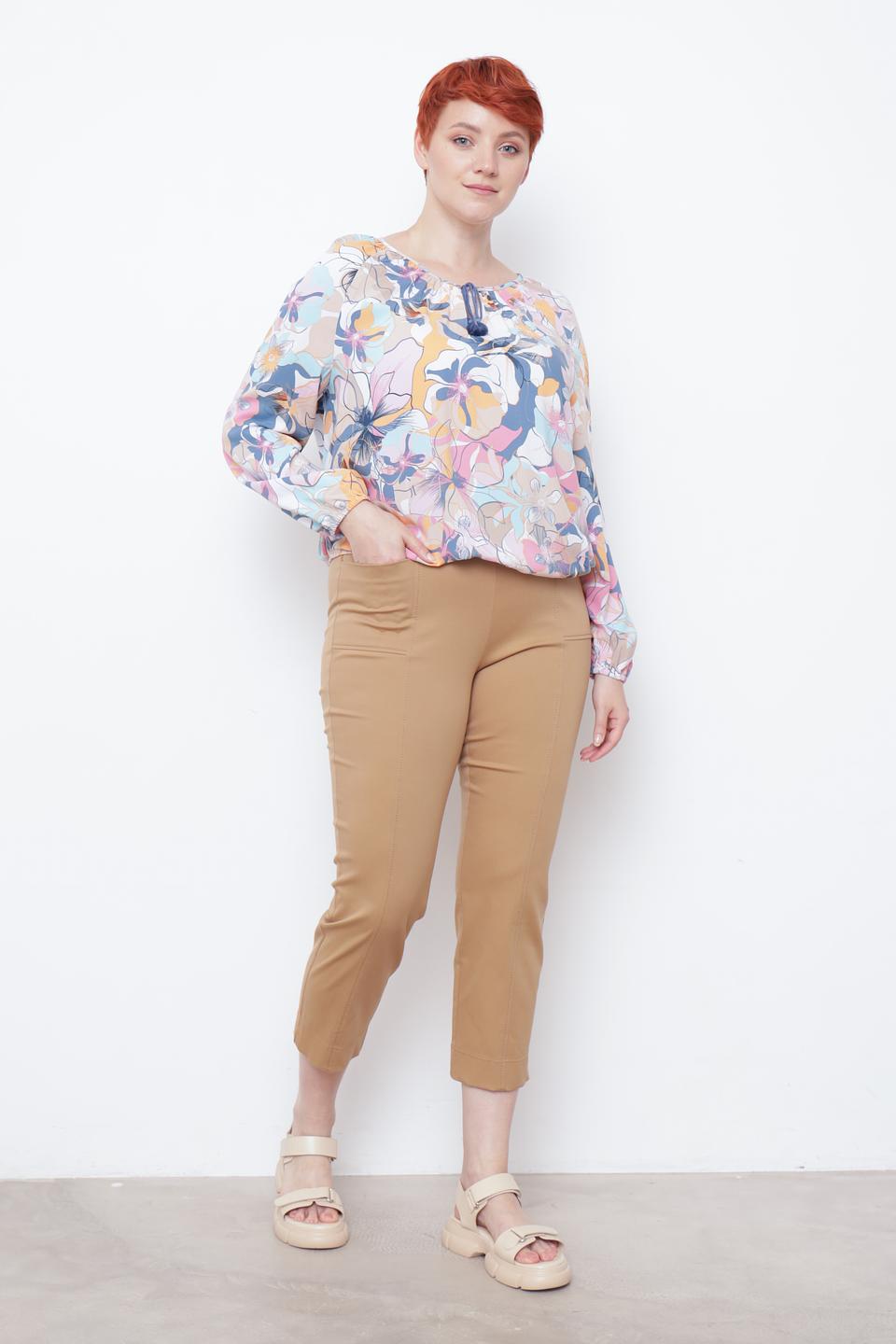 Брюки кюлоты Frank Walder бежевые