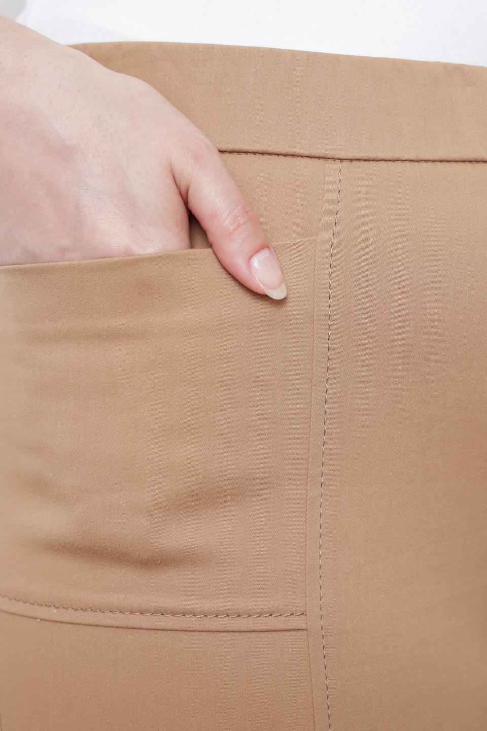 Брюки кюлоты Frank Walder бежевые