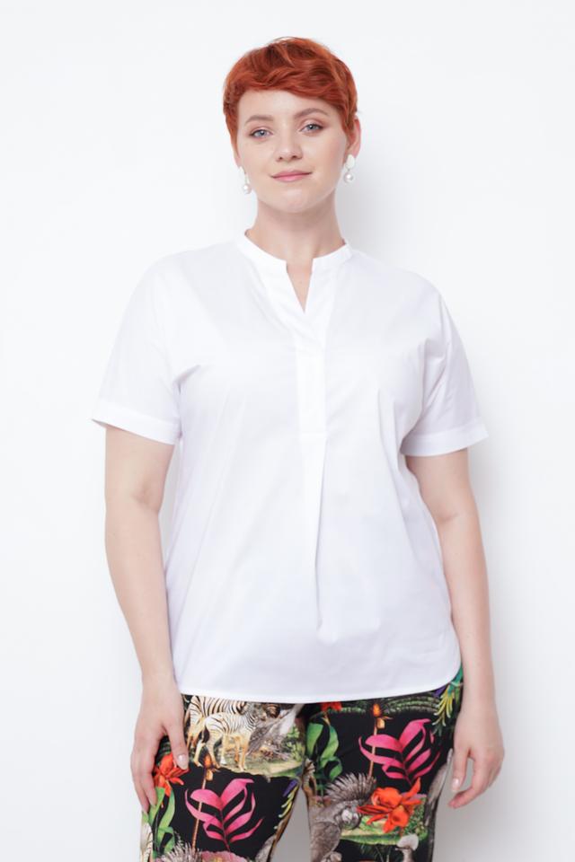 Блуза Frank Walder с V-образным вырезом