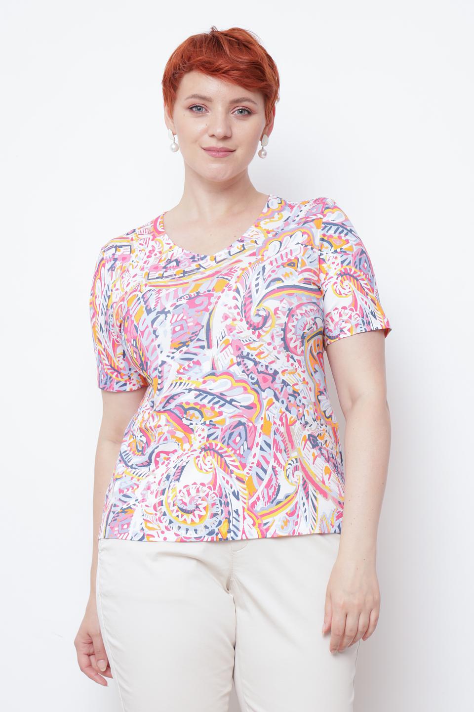 Футболка Barbara Lebek с принтом