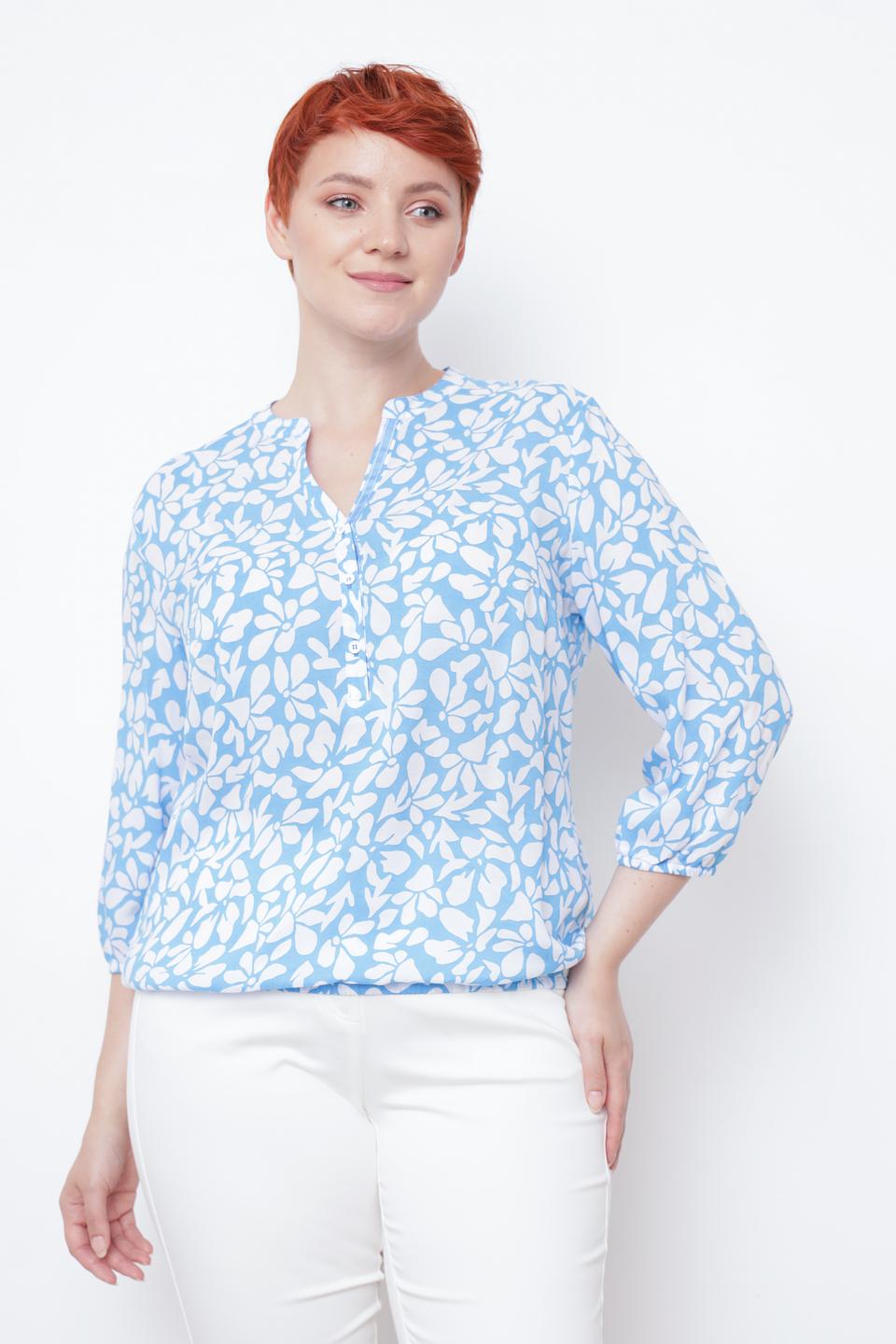 Блуза Rabe collection с цветочным принтом