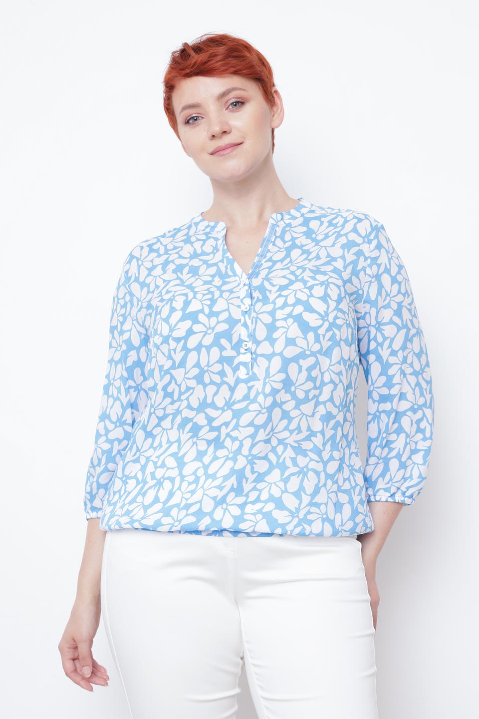Блуза Rabe collection с цветочным принтом