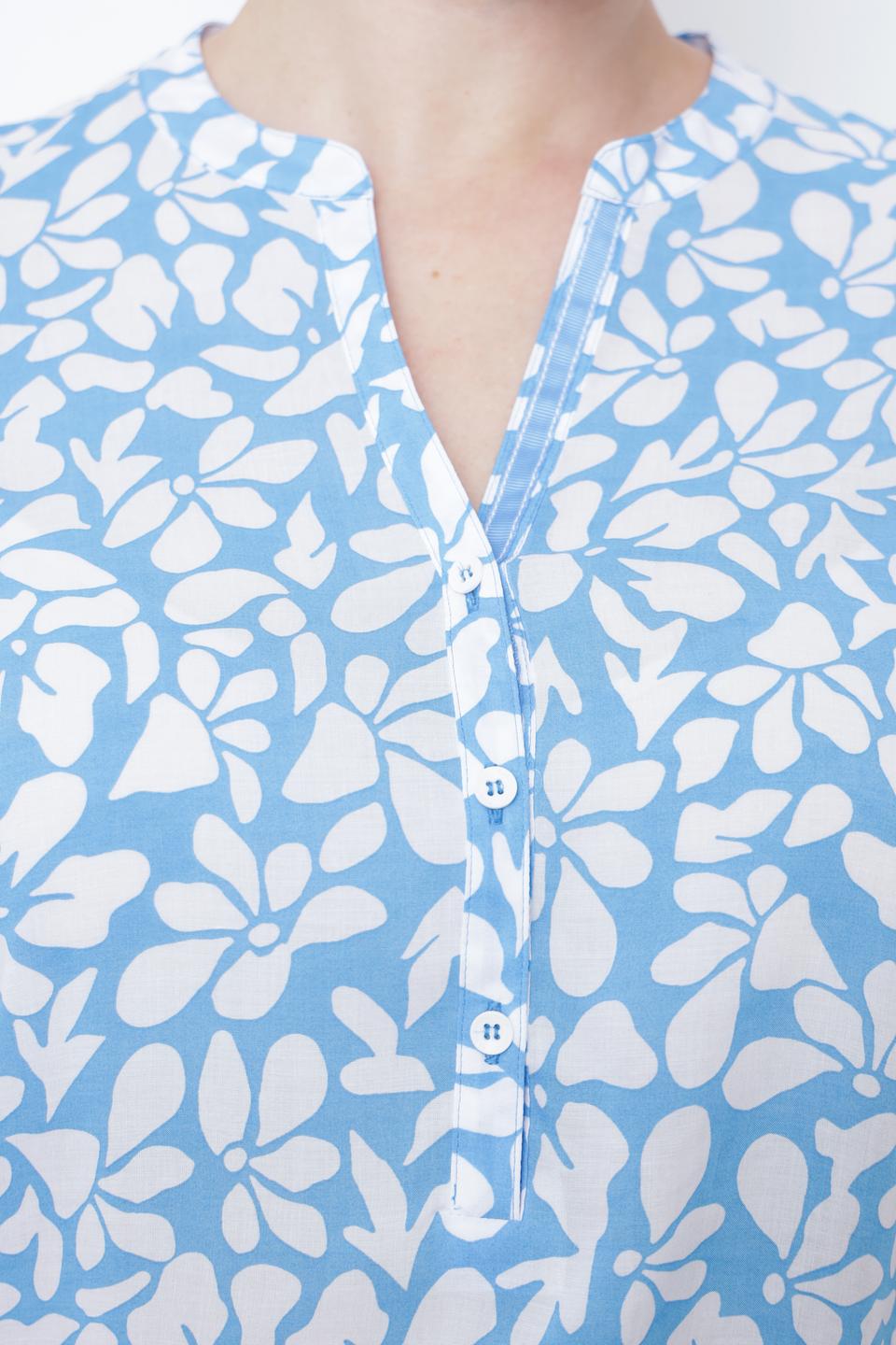 Блуза Rabe collection с цветочным принтом