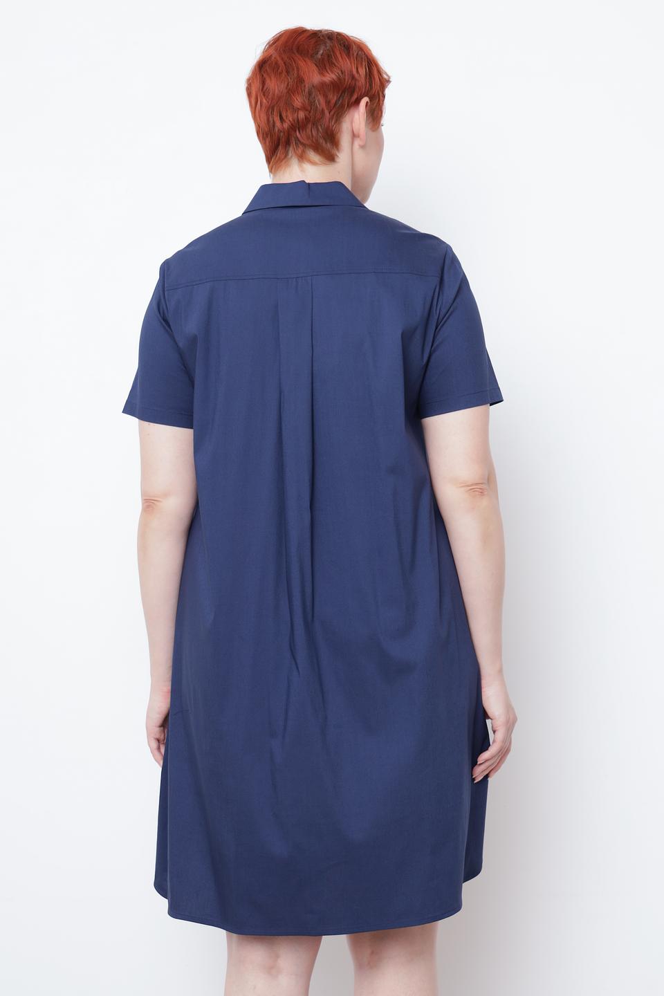 Платье рубашка Thomas Rabe синее