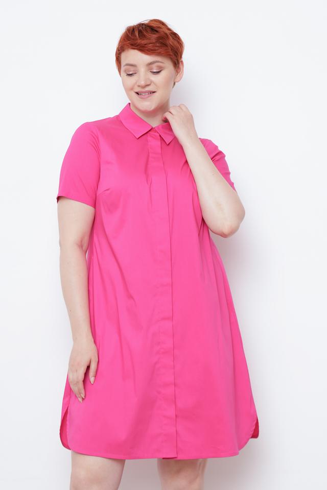 Платье рубашка Thomas Rabe фуксия