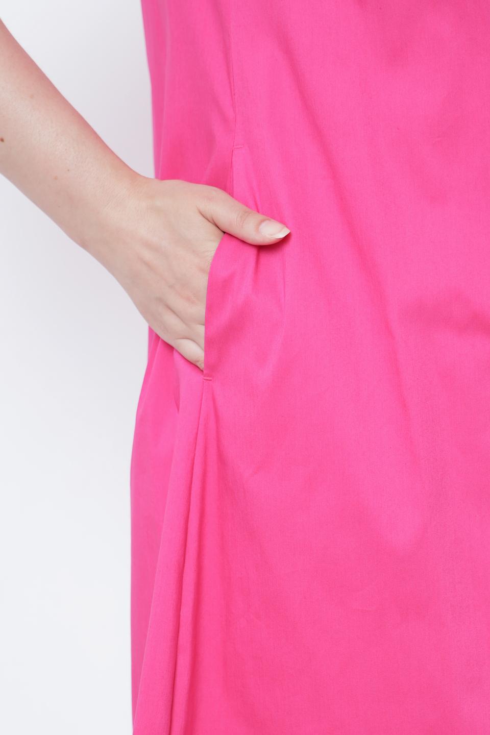 Платье рубашка Thomas Rabe фуксия