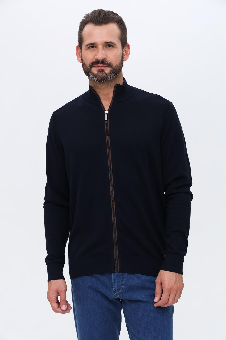 Кардиган Bugatti мужской тёмно-синий