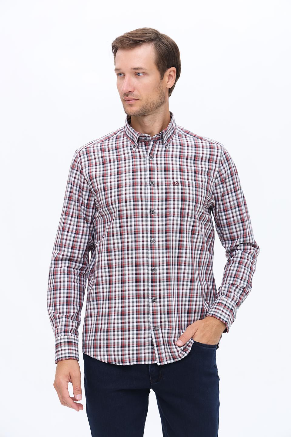 Рубашка Bugatti в клетку