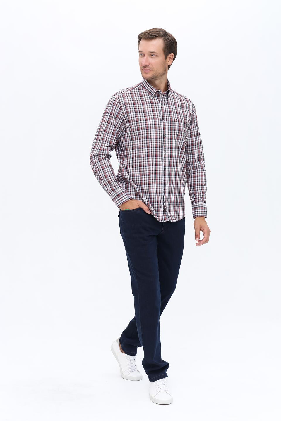 Рубашка Bugatti в клетку