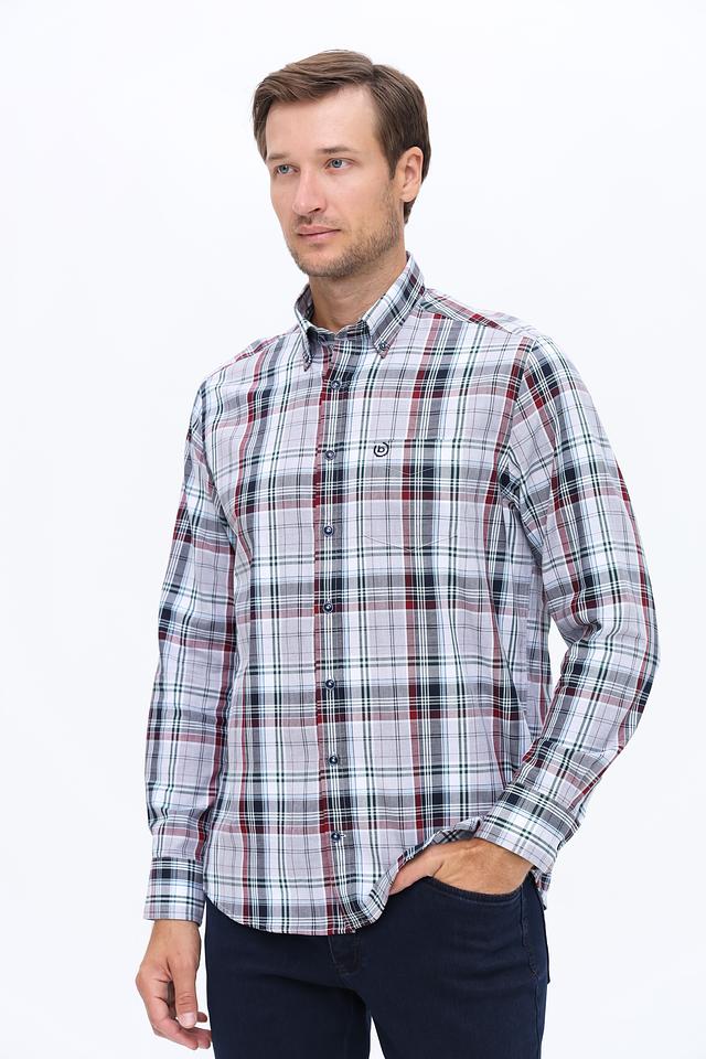 Рубашка дл Bugatti в клетку