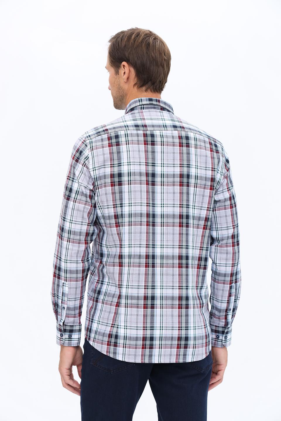 Рубашка дл Bugatti в клетку