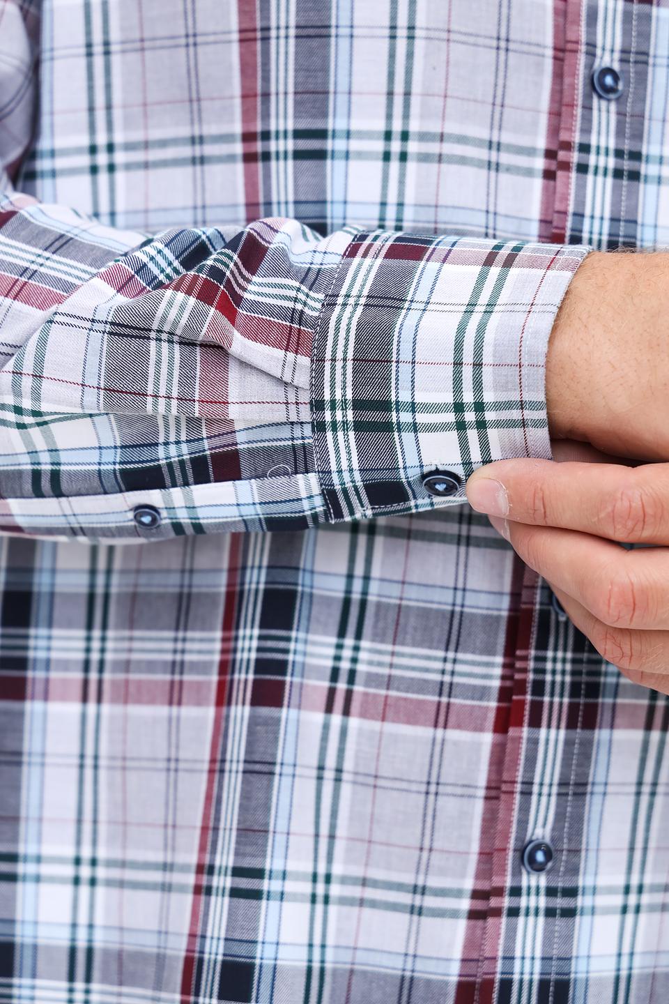 Рубашка дл Bugatti в клетку