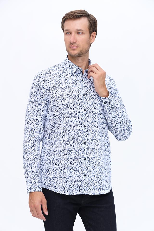 Рубашка Bugatti с цветочным принтом