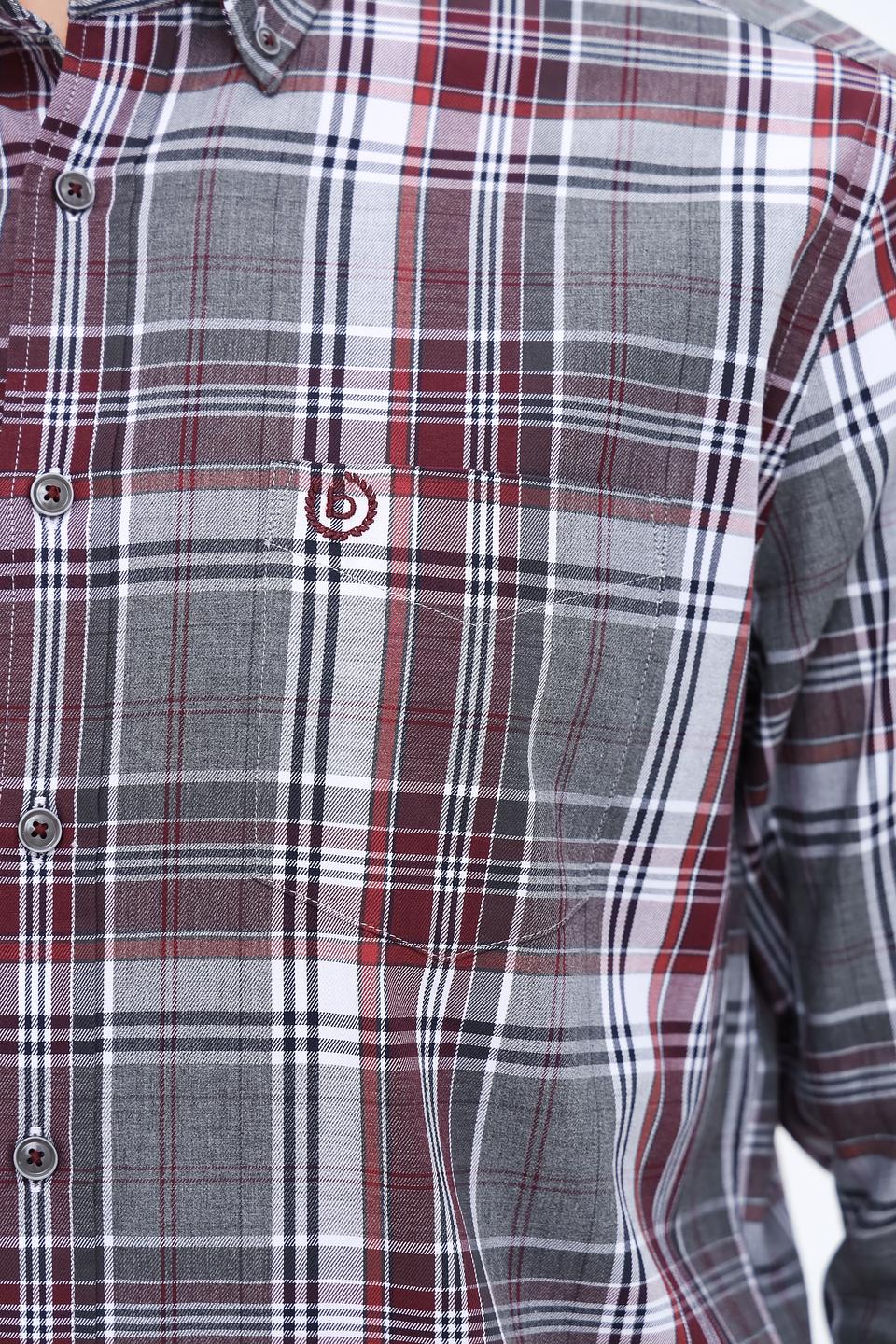 Рубашка Bugatti в клетку