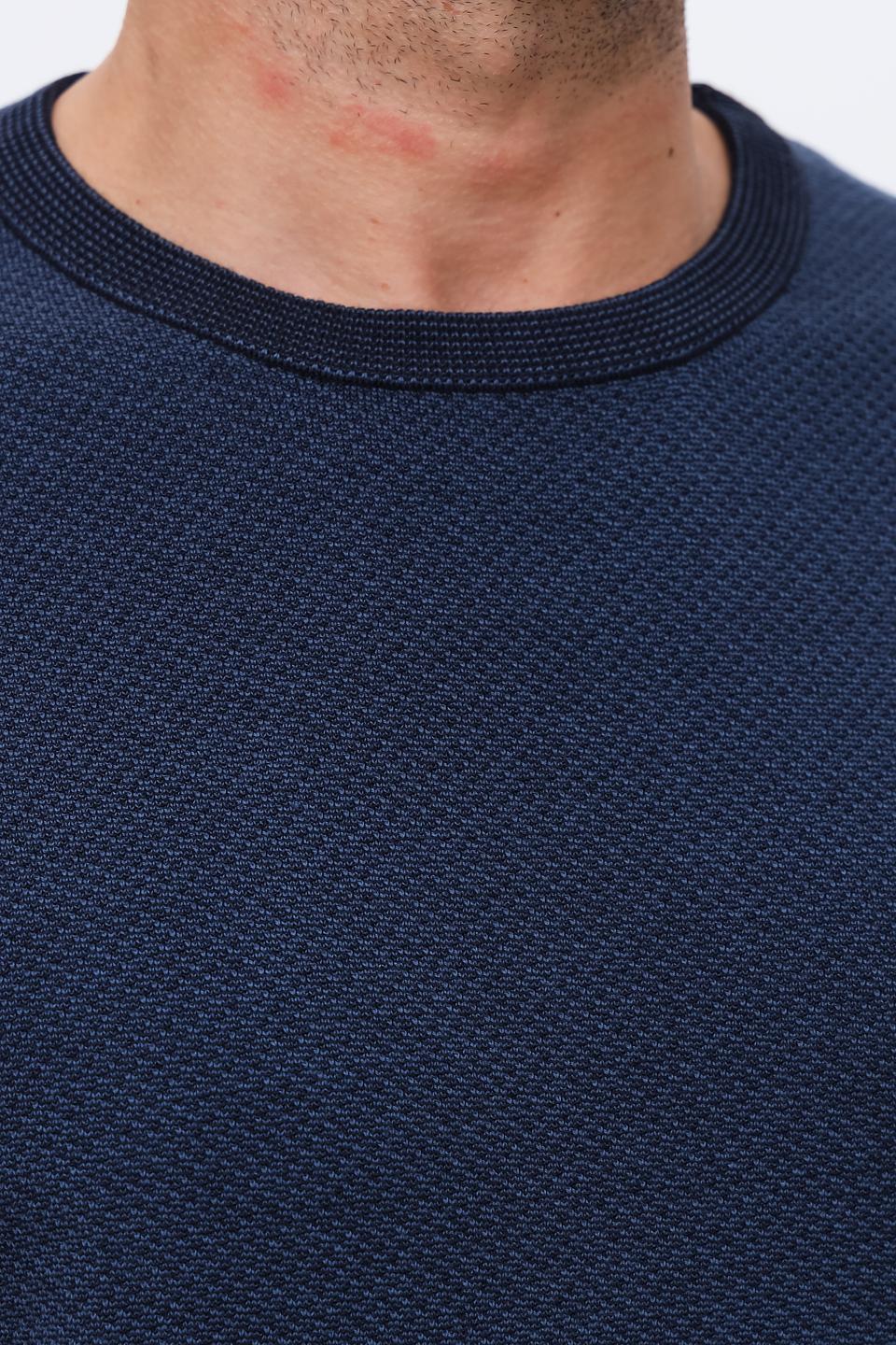 Джемпер Bugatti синий с текстурой