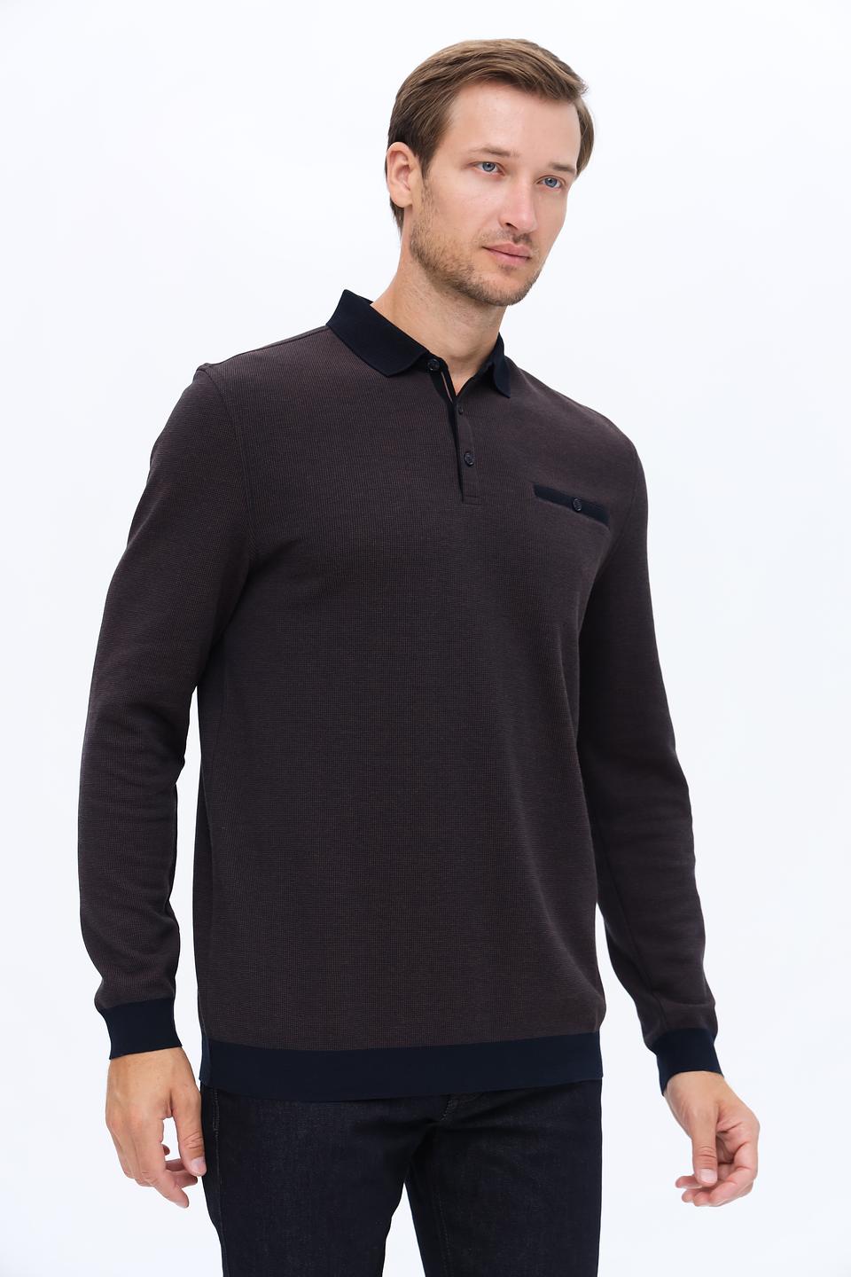 Поло Bugatti с длинным рукавом