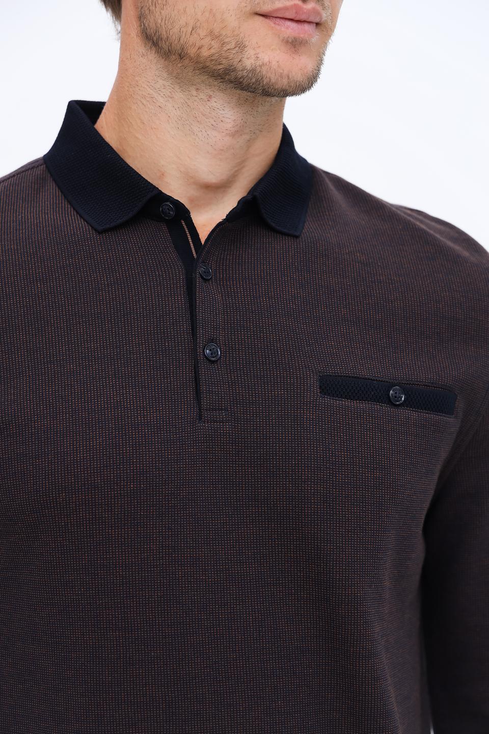 Поло Bugatti с длинным рукавом