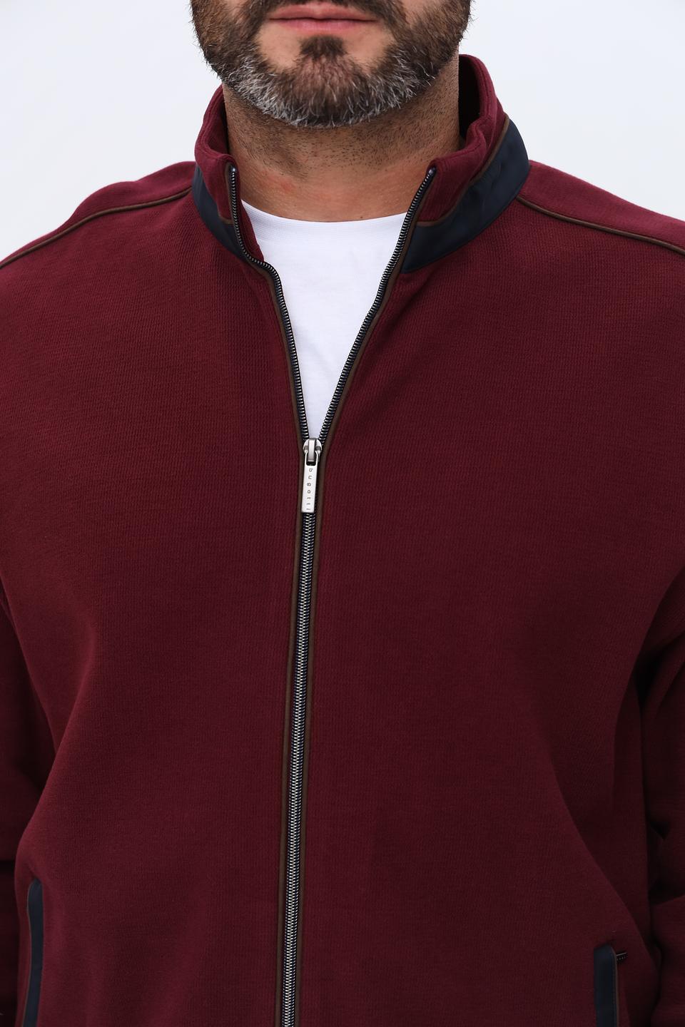 Кардиган Bugatti бордовый