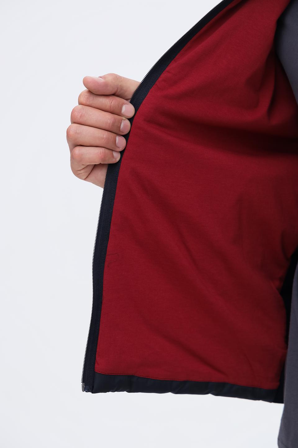 Кардиган Bugatti стеганый темно-синий