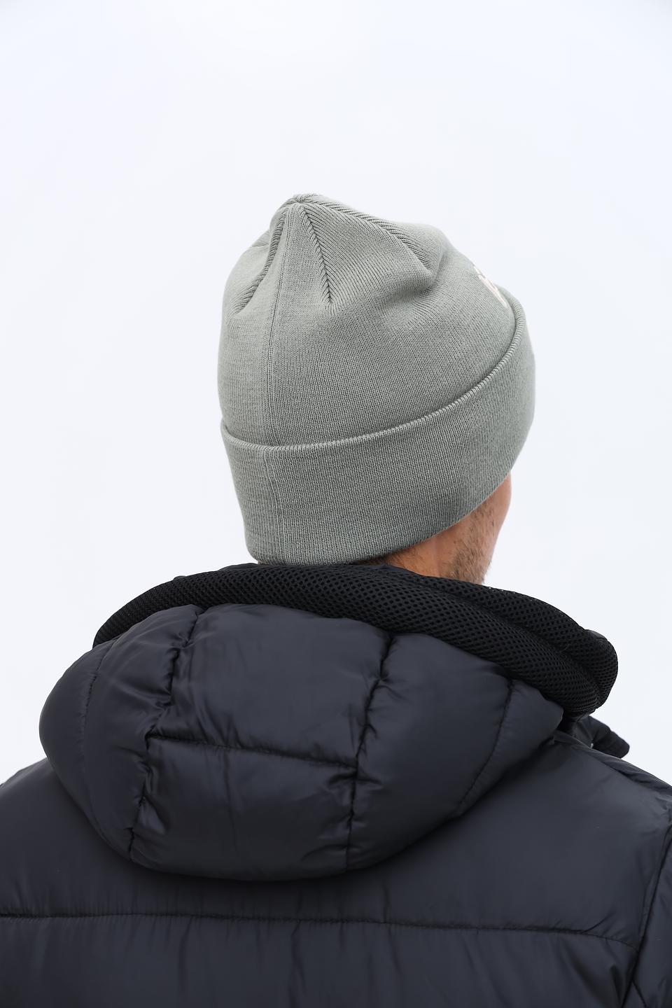 Шапка Emporio Armani серая