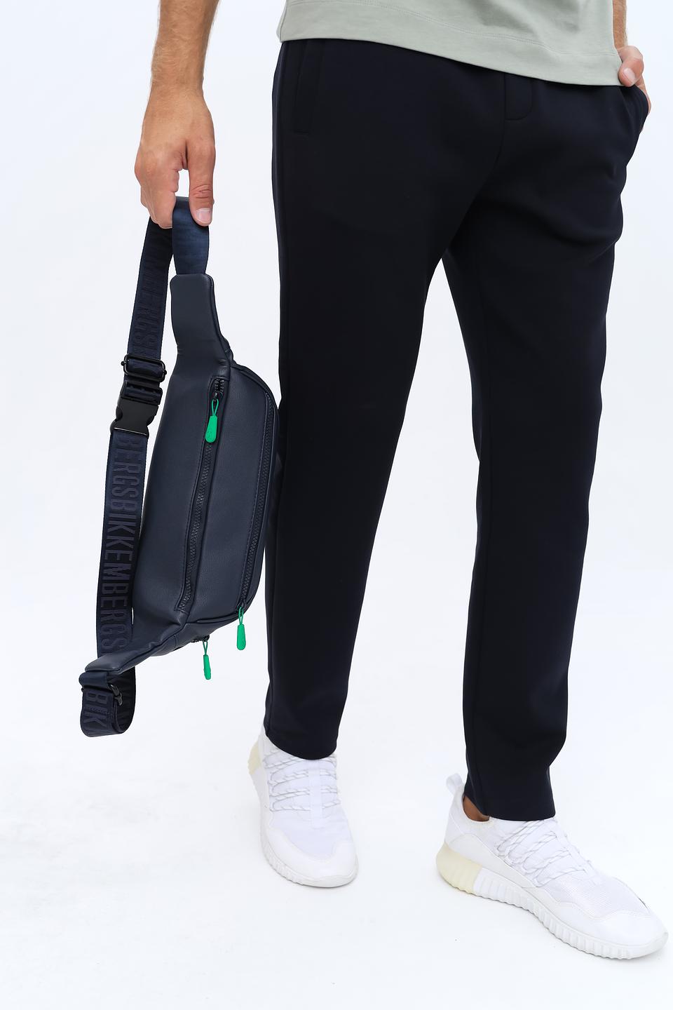 Сумка Bikkembergs поясная синяя