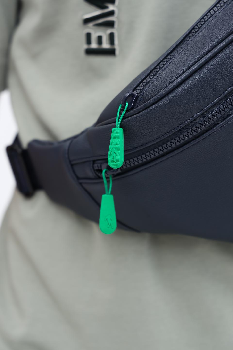 Сумка Bikkembergs поясная синяя