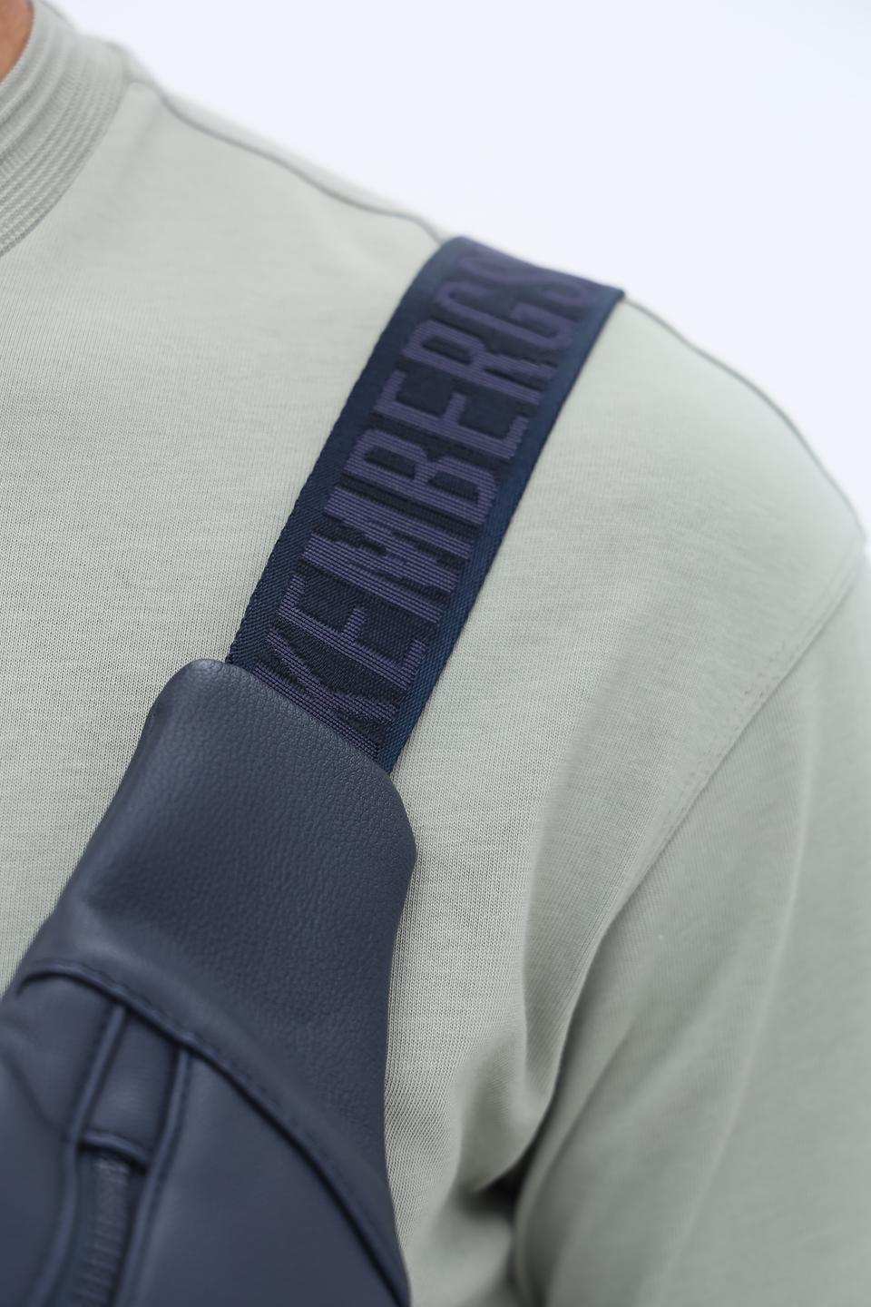 Сумка Bikkembergs поясная синяя