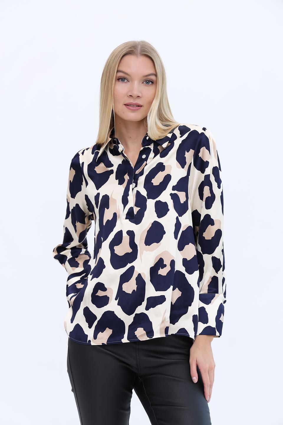 Блуза Seidensticker с леопардовым принтом