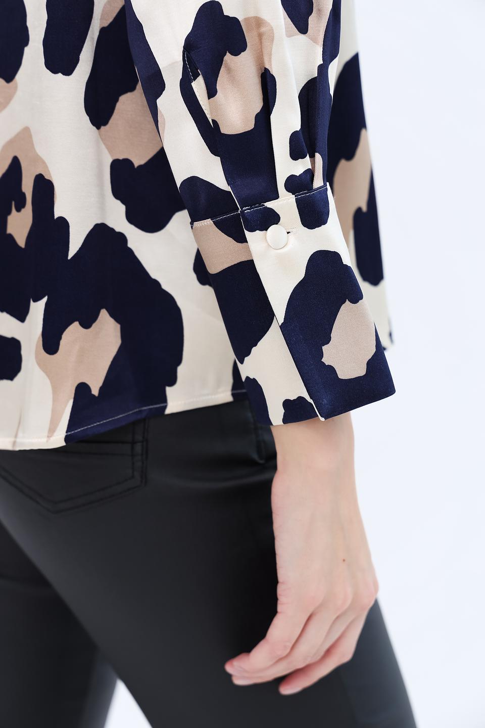 Блуза Seidensticker с леопардовым принтом