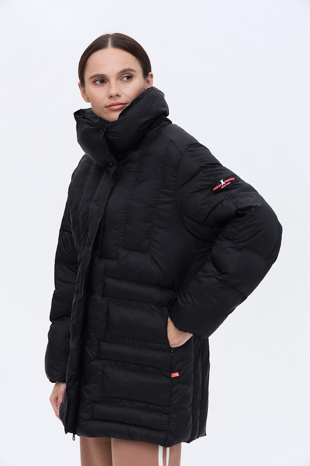 Куртка Frieda and Freddies стеганая чёрная