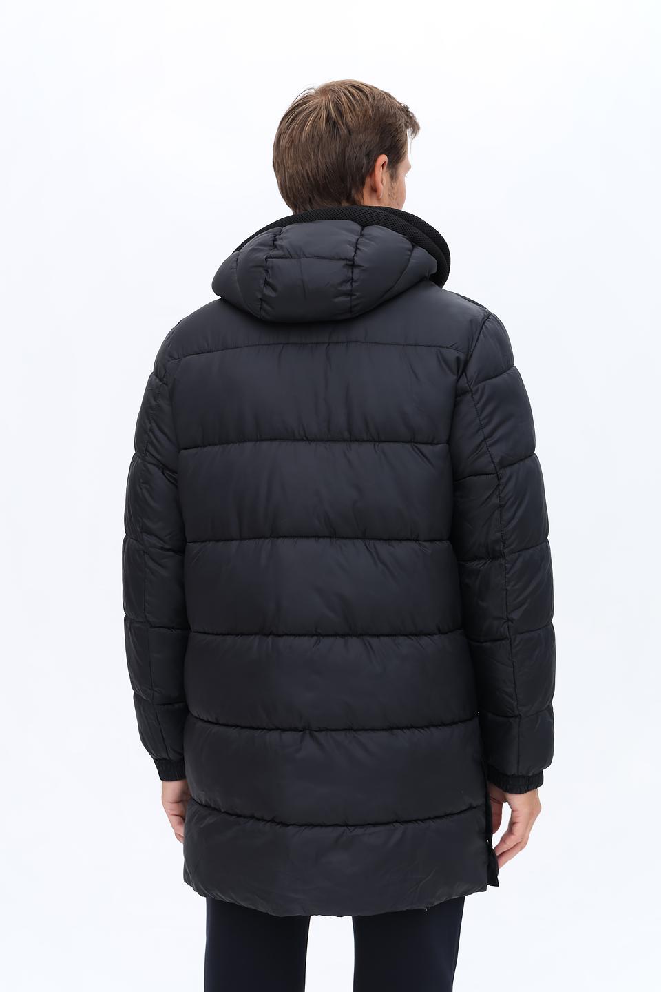 Пальто New Canadian стеганое чёрное