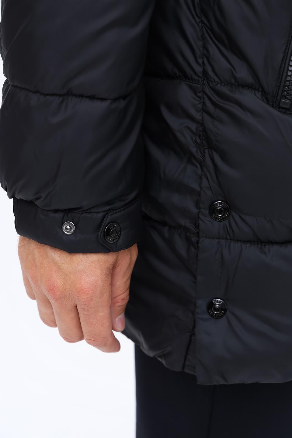 Пальто New Canadian стеганое чёрное