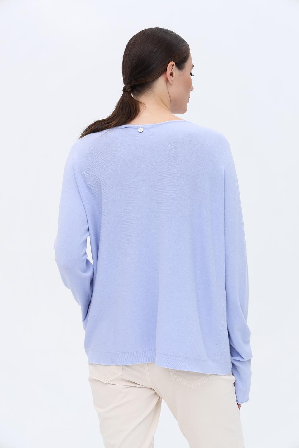 Пуловер Rich and Royal голубой