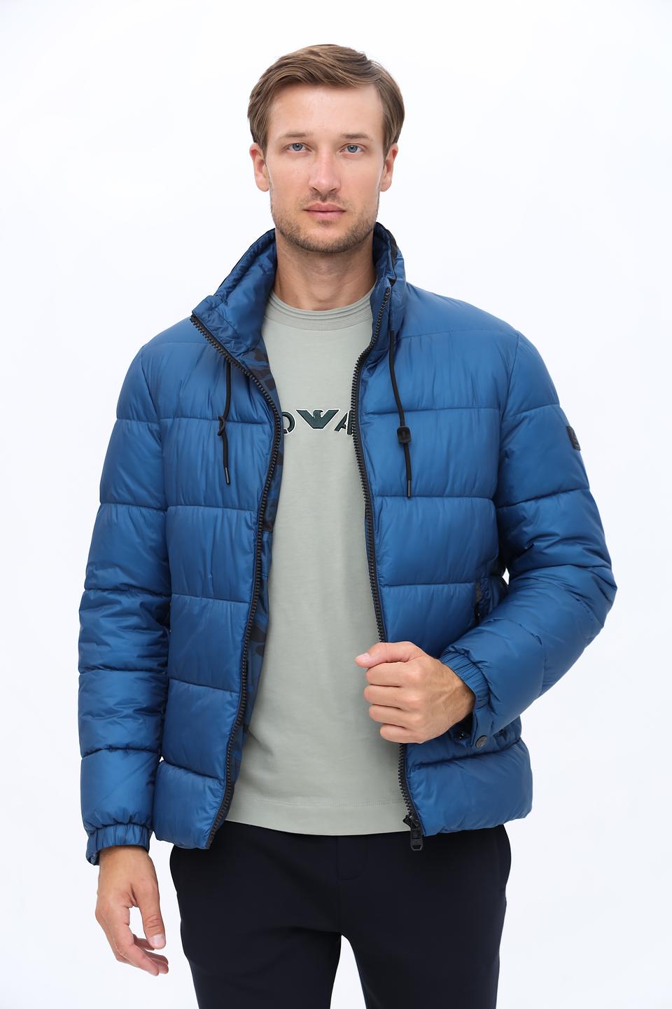 Куртка New Canadian стеганая синяя