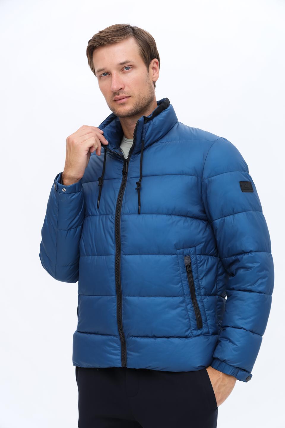 Куртка New Canadian стеганая синяя