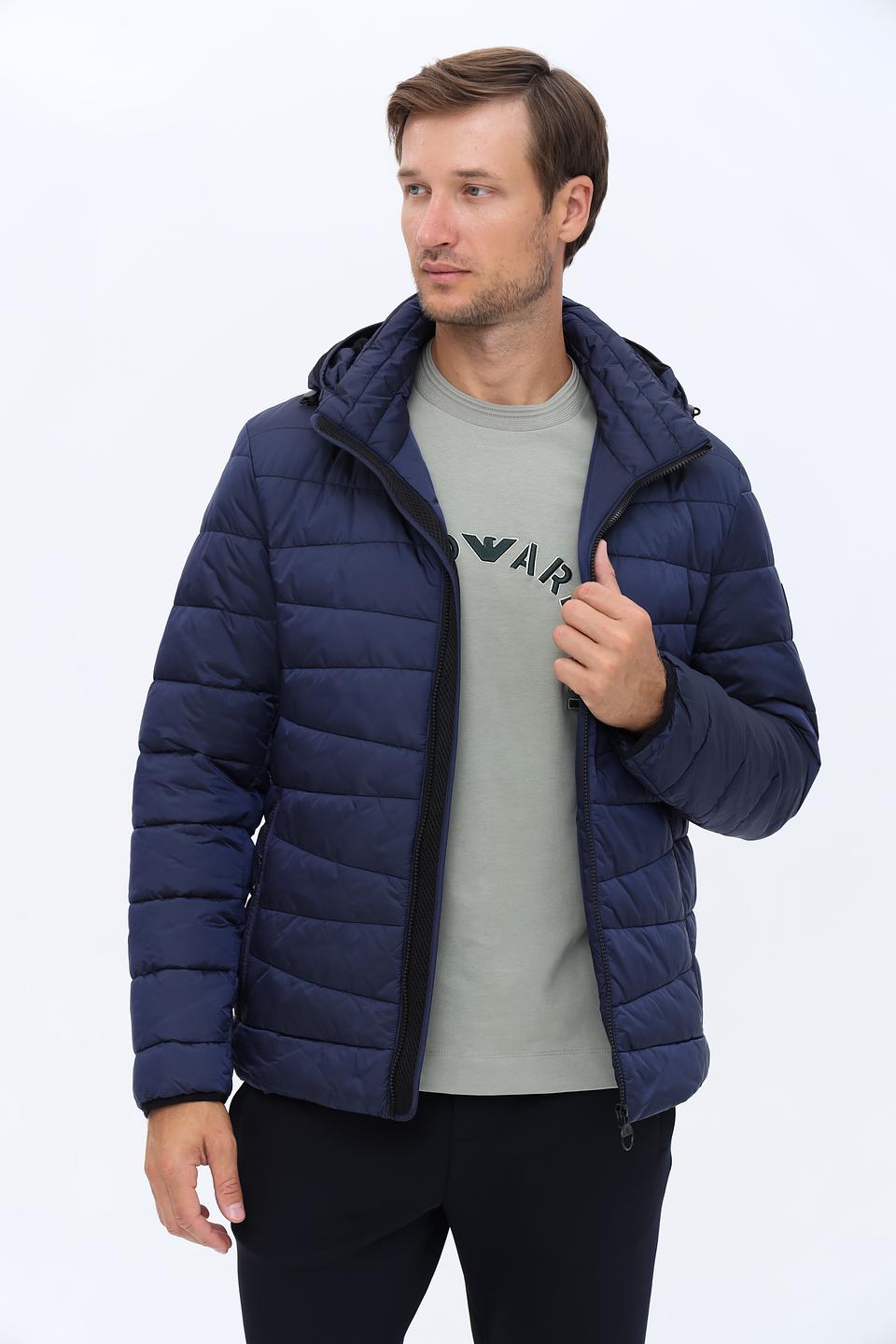 Куртка New Canadian стеганая синяя