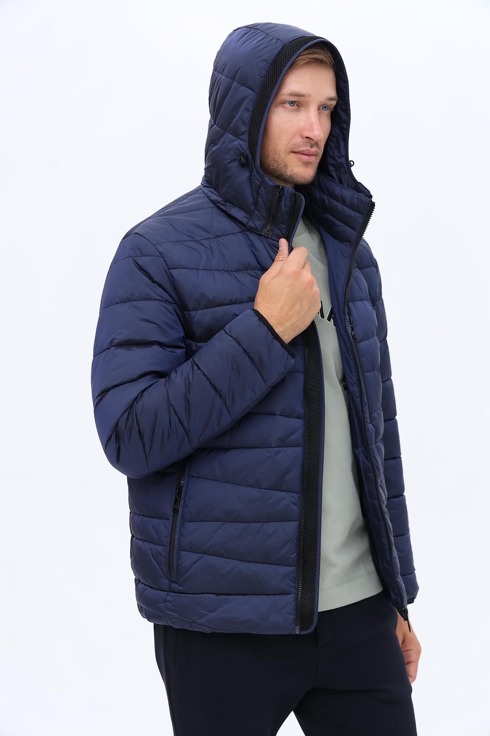 Куртка New Canadian стеганая синяя