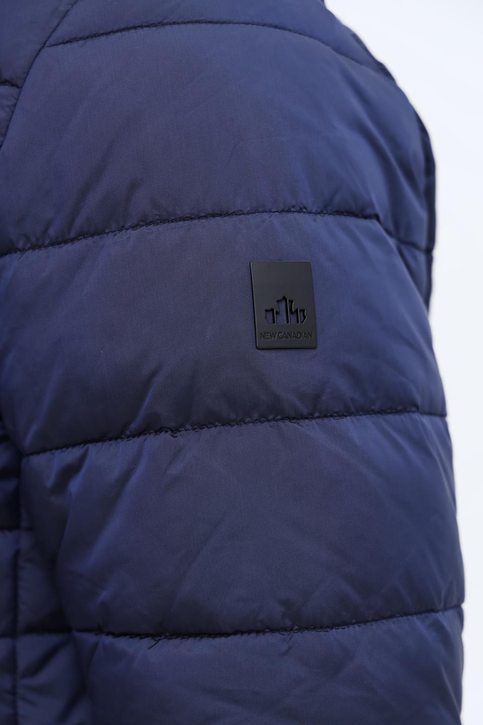Куртка New Canadian стеганая синяя