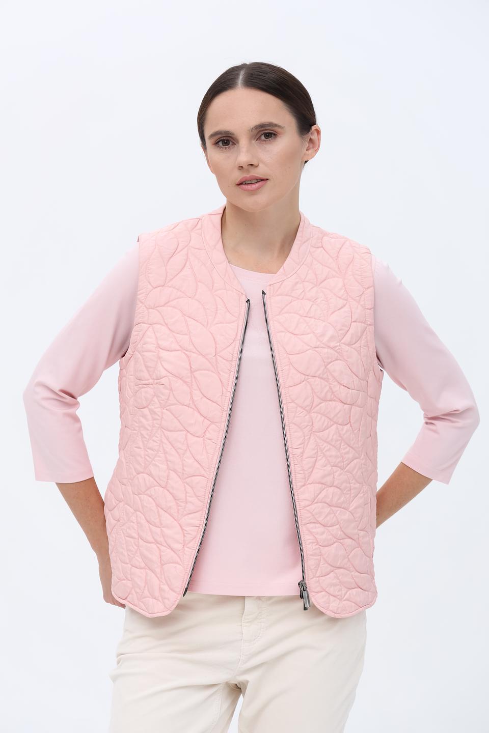 Жилет Sommer mann стеганый розовый
