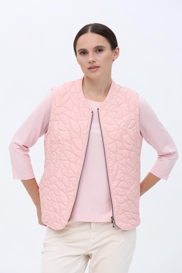 Жилет Sommer mann стеганый розовый